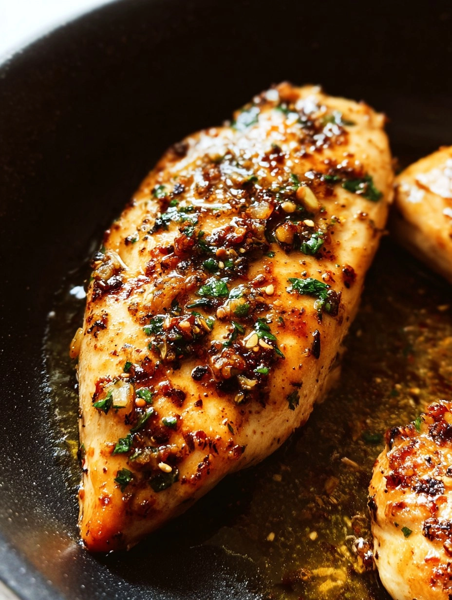 Garlic Butter Baked Chicken Breast