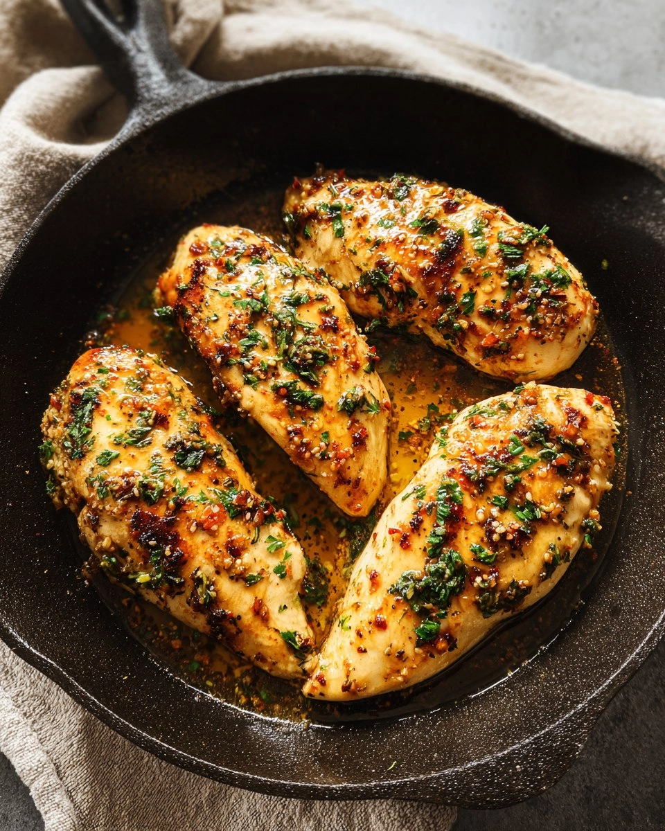 Garlic Butter Baked Chicken Breast