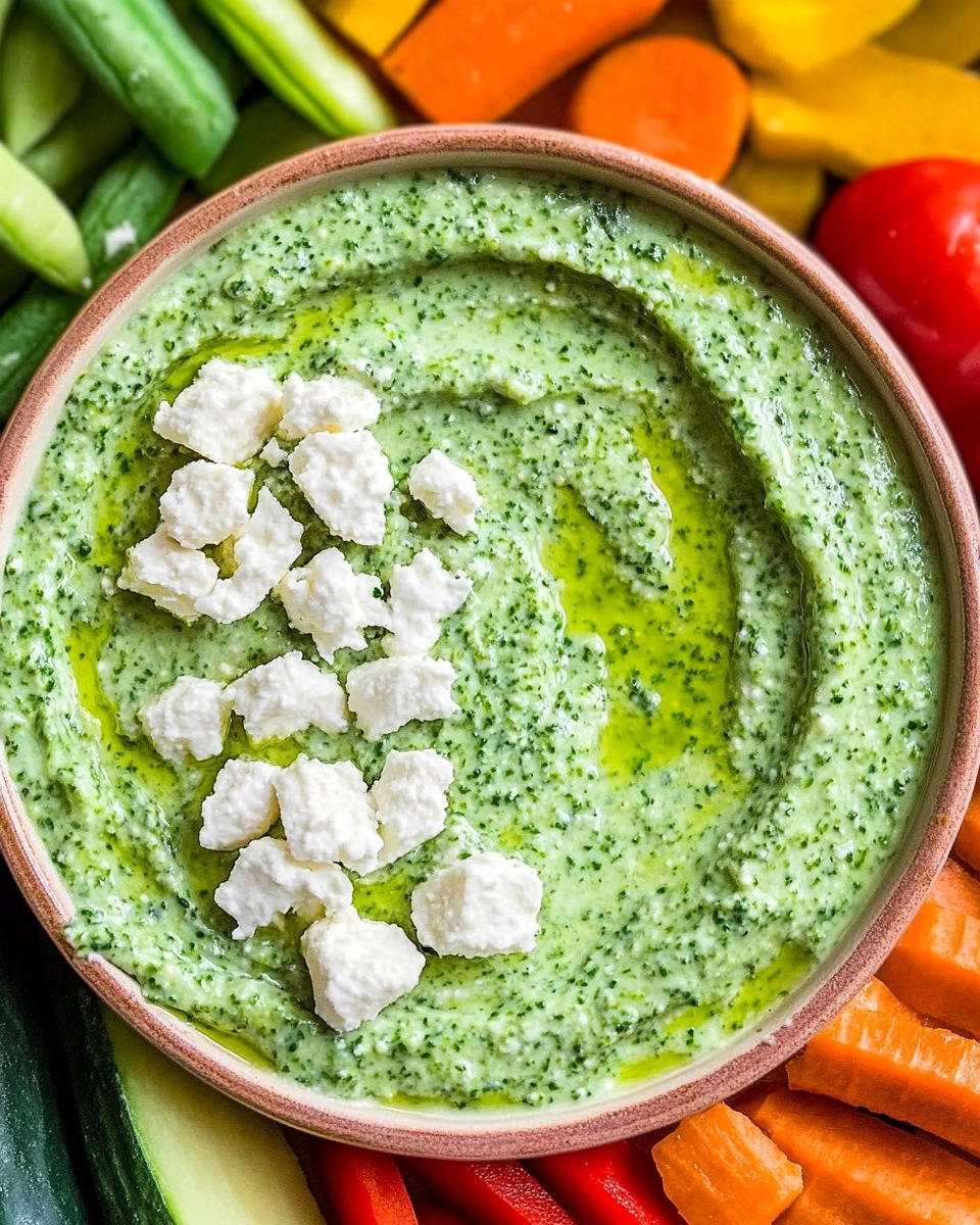 Green Goddess Yogurt Dip with Veggie Platter