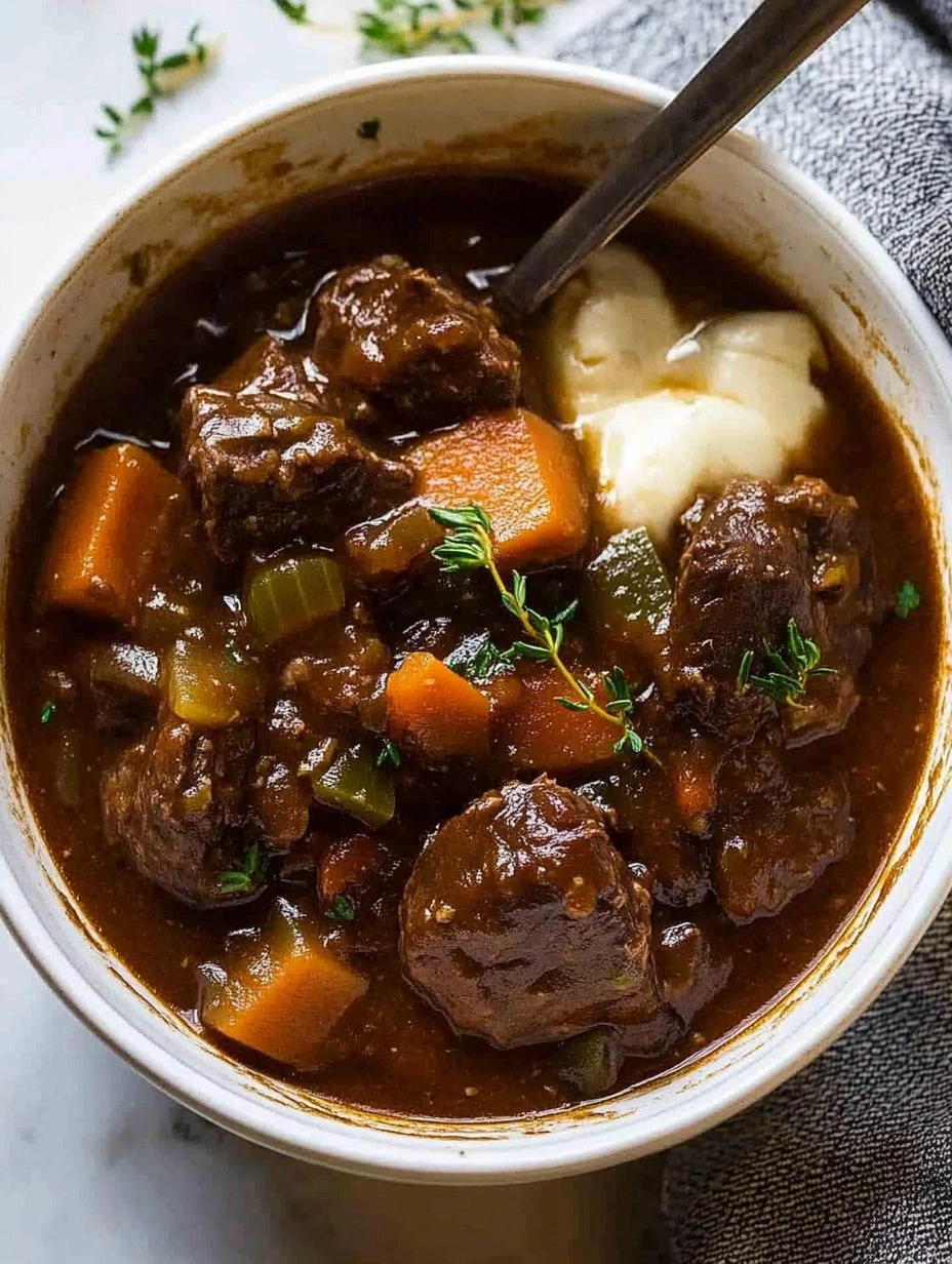 Guinness Beef Stew | Slow Cooker Irish Comfort Food