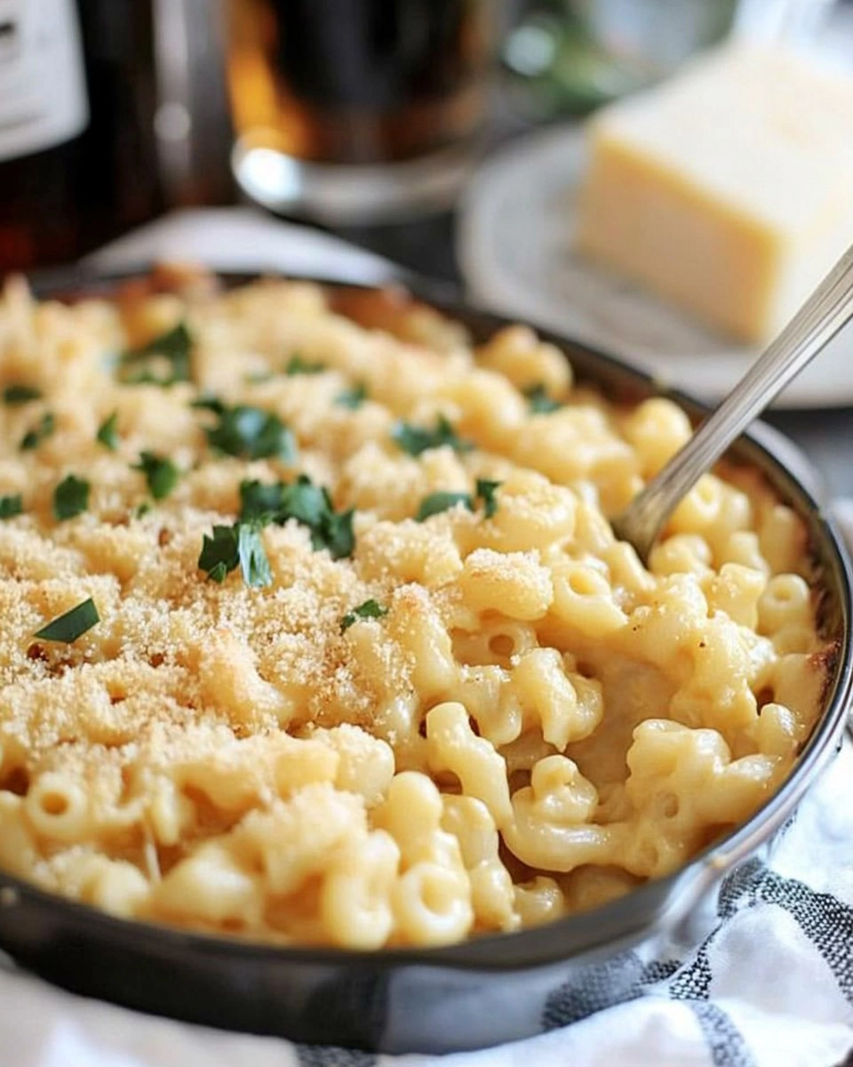 Irish Cheddar & Stout Mac and Cheese Bake
