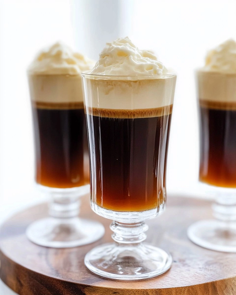Irish Coffee with Whipped Cream (Hot or Iced Version)