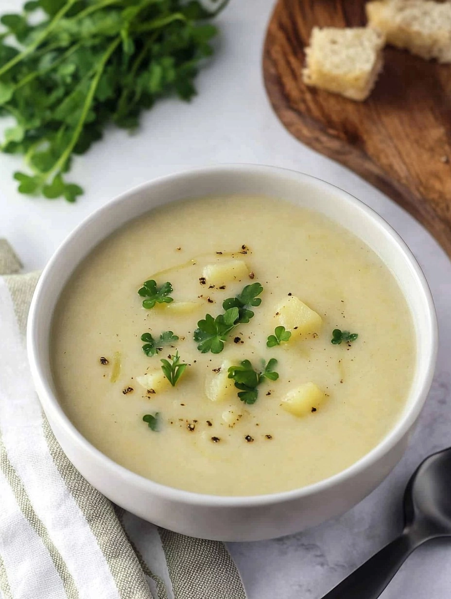 Irish Potato Soup | Creamy St Patrick's Day Soup