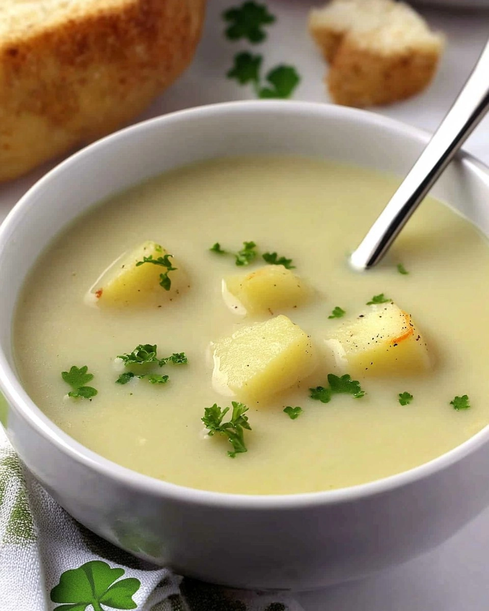 Irish Potato Soup | Creamy St Patrick's Day Soup
