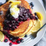 Lemon-Ricotta-Pancakes-with-Warm-Berry-Compote-Recipe