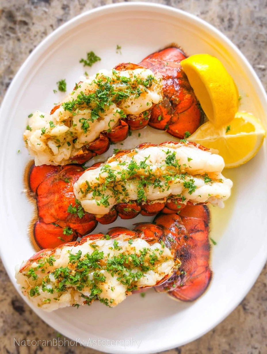 Lobster Tail in Irresistible Garlic Butter