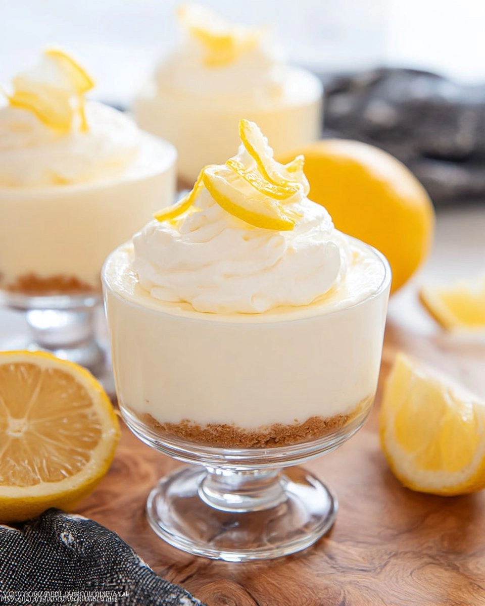 No-Bake Lemon Cheesecake Cups with Vanilla Cookie Crust 1 No-Bake-Lemon-Cheesecake-Cups-with-Vanilla-Cookie-Crust-Recipe