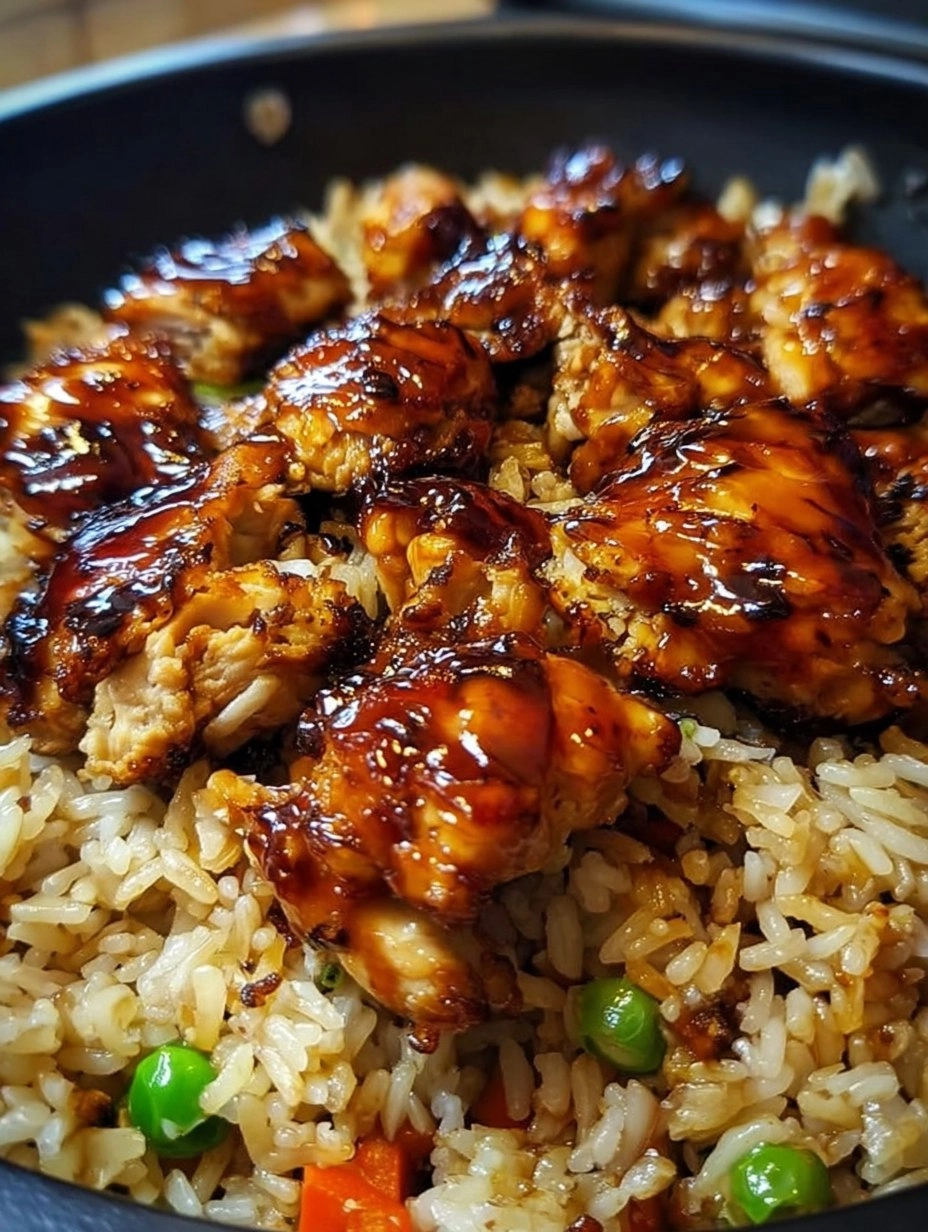 One-Pan Bold Honey BBQ Chicken Rice