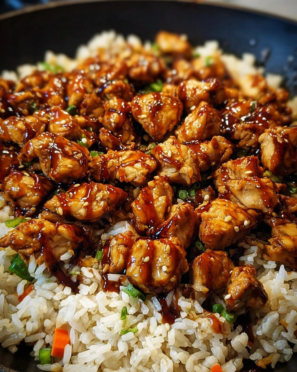 One-Pan Bold Honey BBQ Chicken Rice