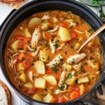 One-Pot Creamy Chicken & Potato Stew (Stovetop or Slow Cooker) 133 One-Pot-Creamy-Chicken-Potato-Stew-Stovetop-or-Slow-Cooker-Recipe