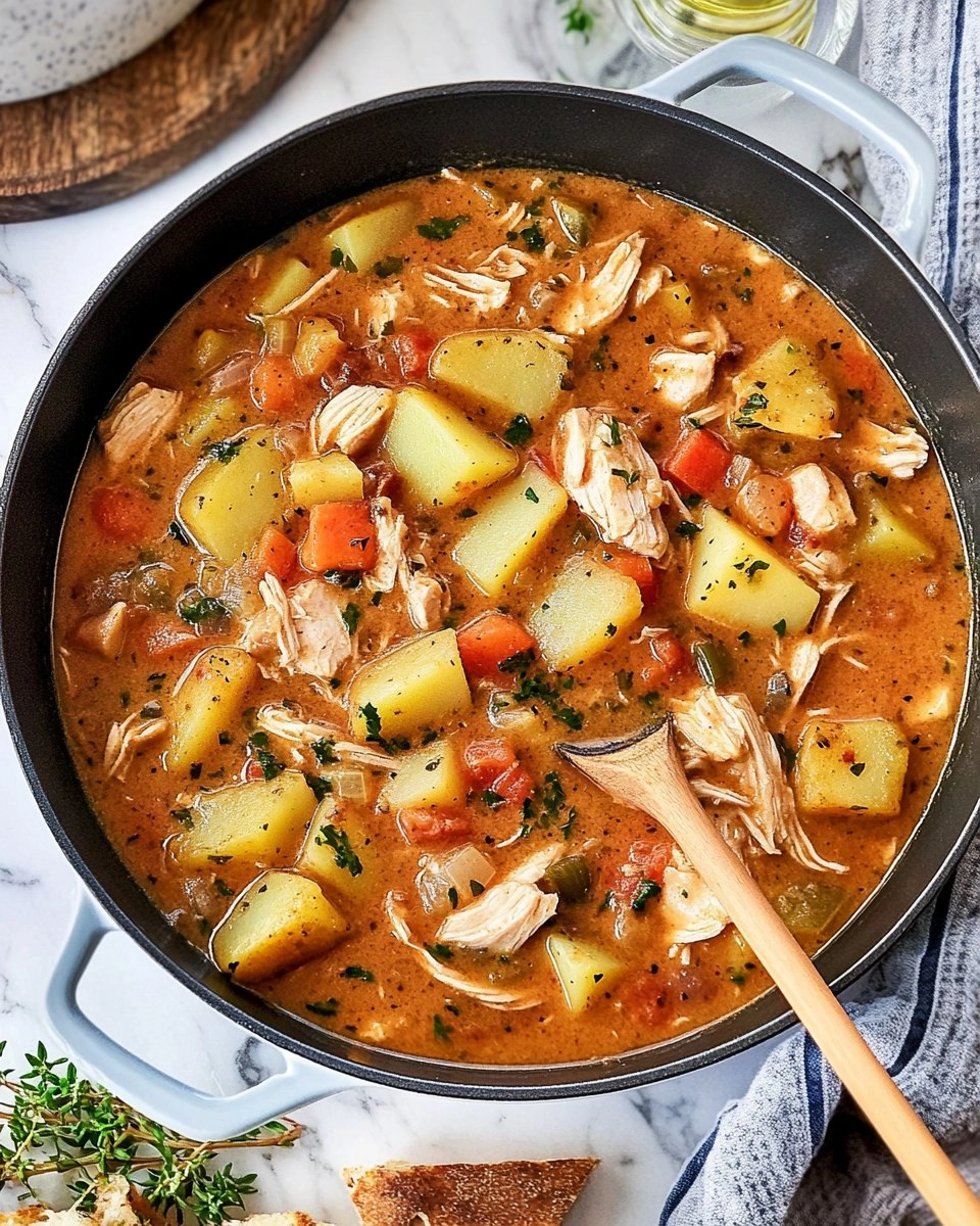One-Pot Creamy Chicken & Potato Stew (Stovetop or Slow Cooker) 132 One-Pot Creamy Chicken & Potato Stew (Stovetop or Slow Cooker)