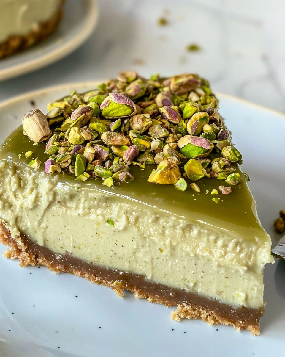 Pistachio Cheesecake | Easy No-Bake Green Dessert 95 Pistachio Cheesecake | Easy No-Bake Green Dessert