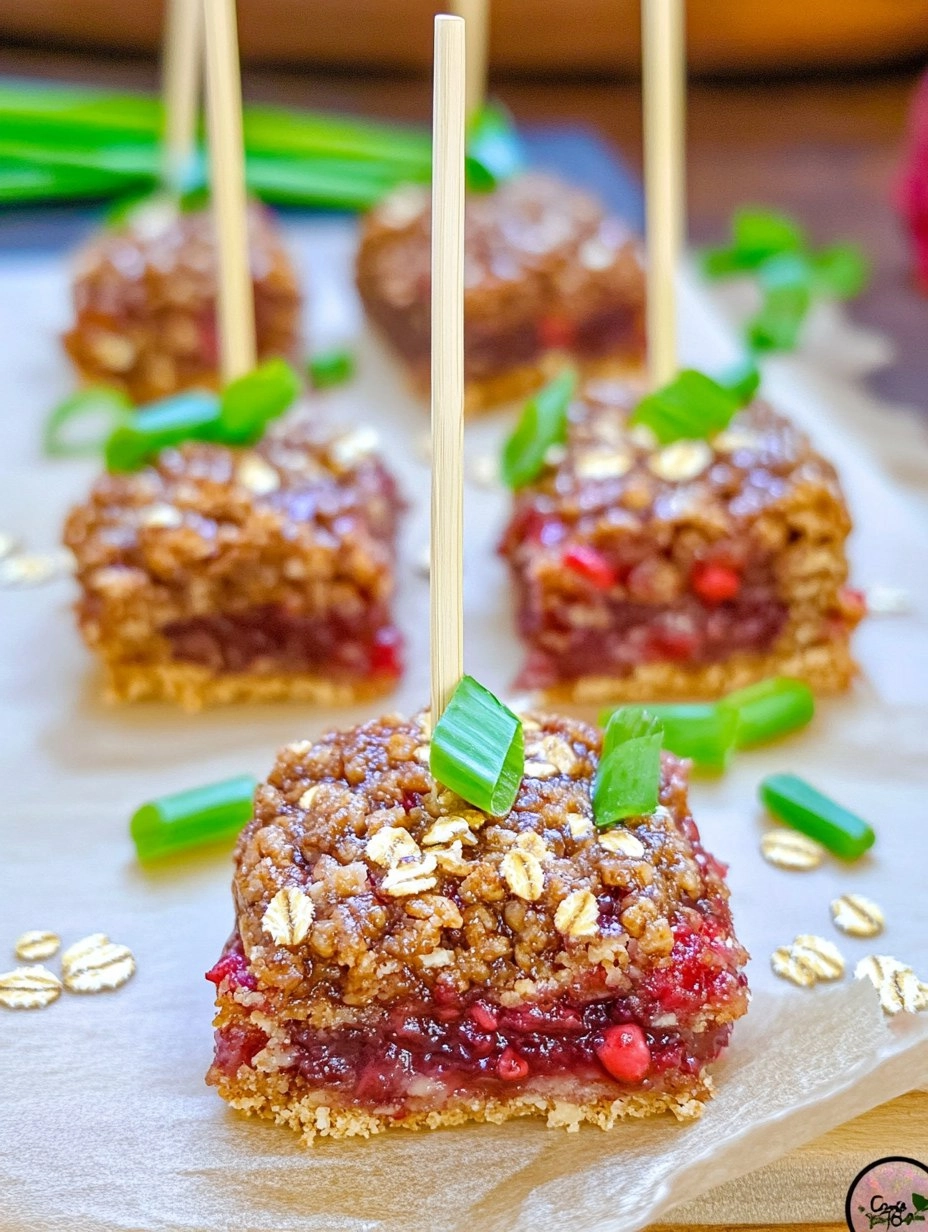 Raspberry Oat Bars 126 Raspberry Oat Bars