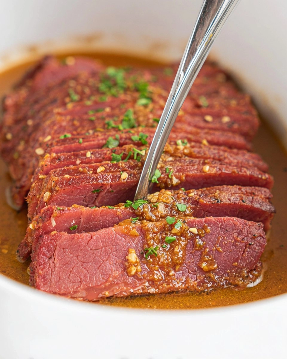 Slow Cooker Maple Mustard Corned Beef 24 Slow-Cooker-Maple-Mustard-Corned-Beef-Recipe