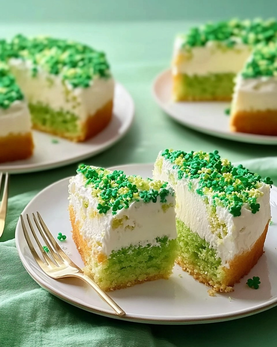 St. Patricks Day Lime Poke Cake 135 St. Patricks Day Lime Poke Cake