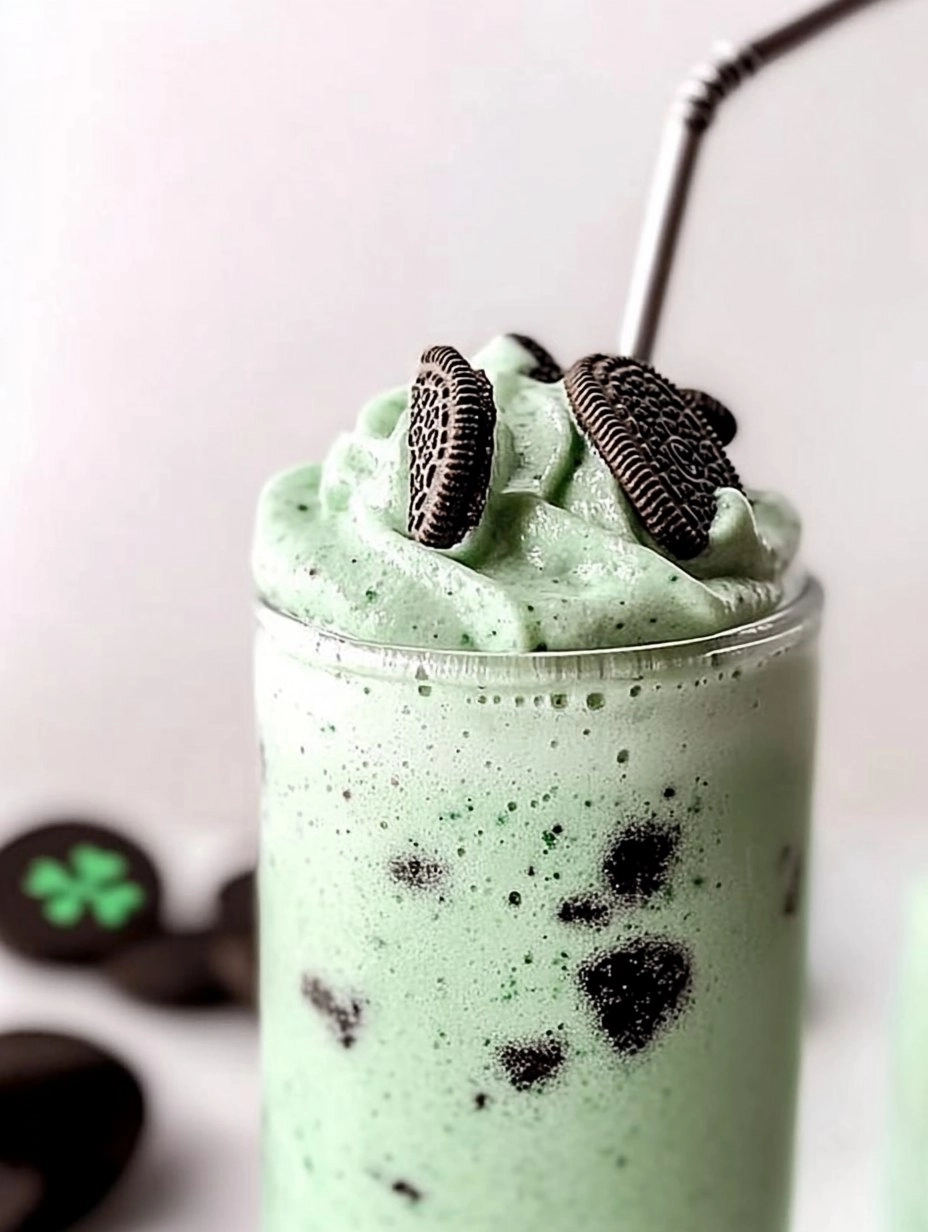 St. Patrick’s Day Oreo Shamrock Shake