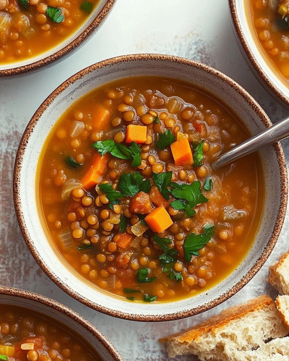 The Best Lentil Soup (Not Watery)