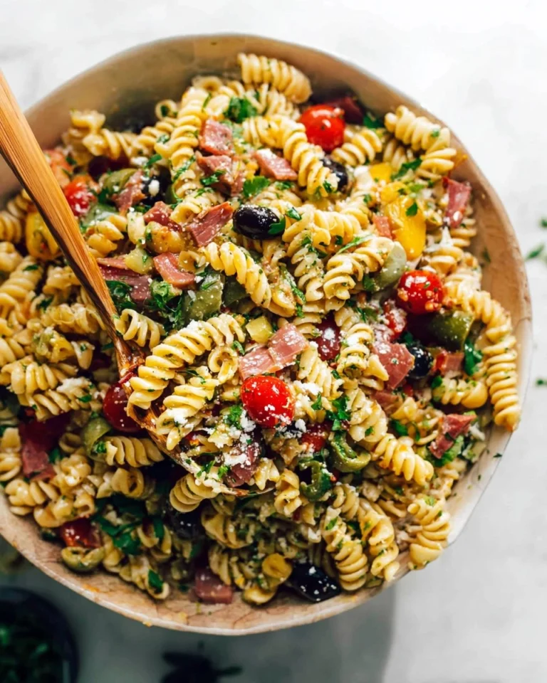 Best-Italian-Pasta-Salad-for-Picnics-Recipe