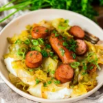 Cabbage-and-Sausage-Skillet-Recipe