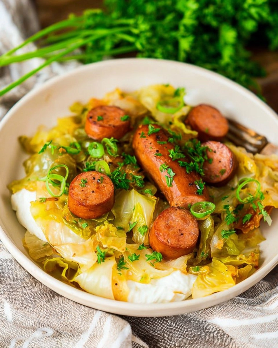 Cabbage and Sausage Skillet