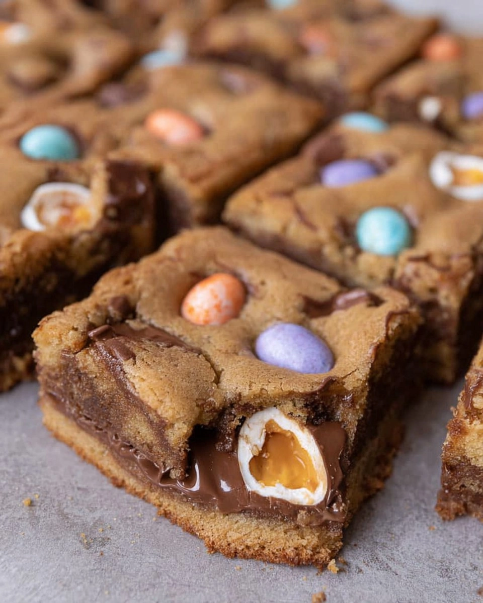 Cadbury Egg Cookie Bars 115 Cadbury Egg Cookie Bars