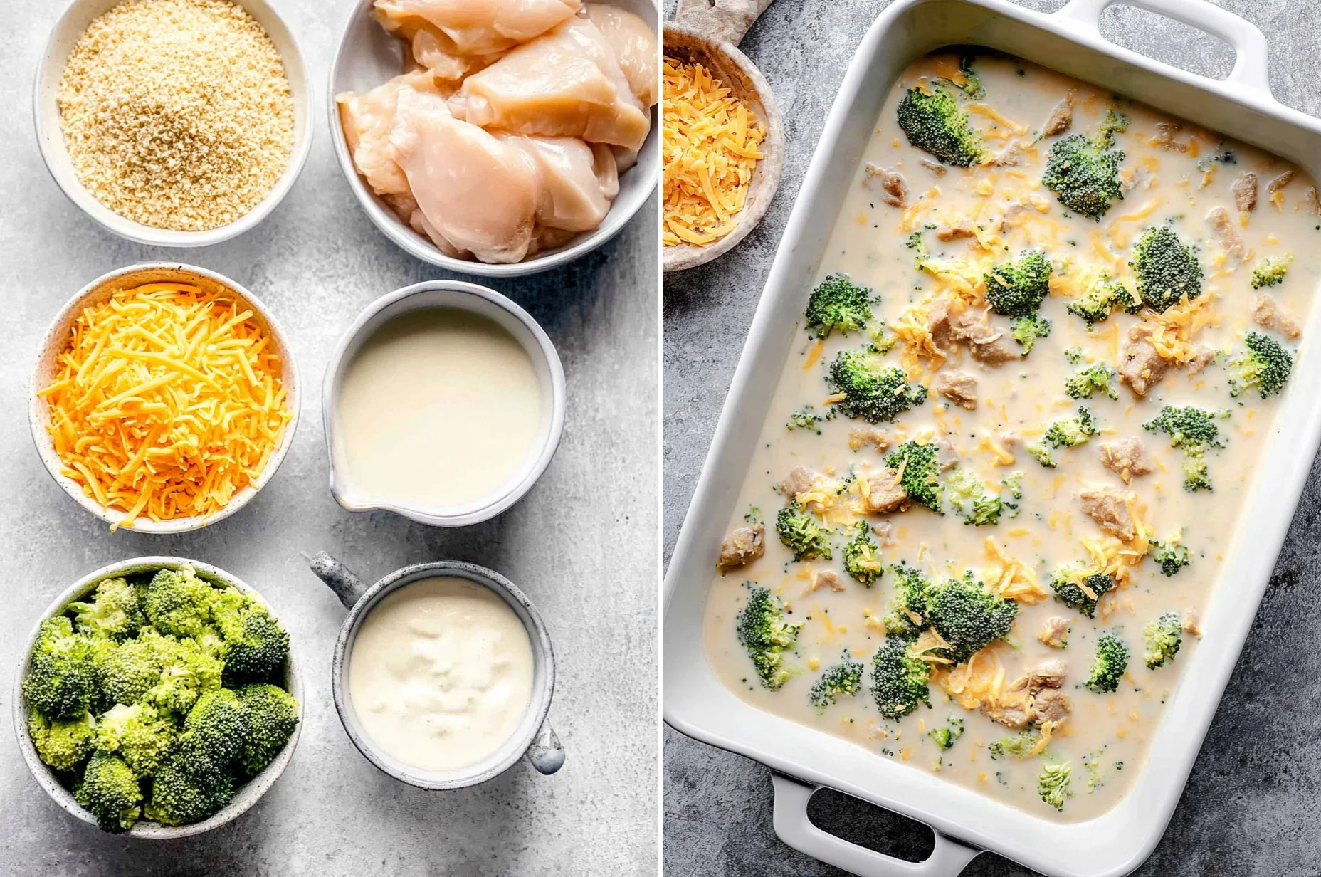Cheesy Chicken Broccoli Rice Casserole (Freezer-Friendly)