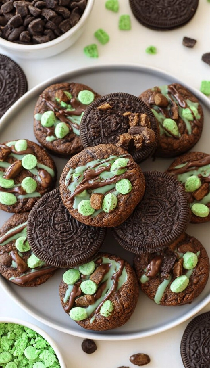 Chocolate Mint Oreo Cookies 112 Chocolate Mint Oreo Cookies