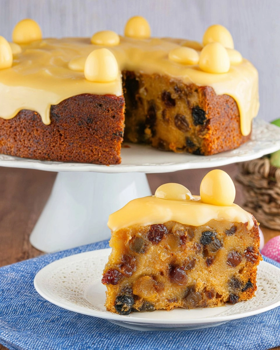 Classic Simnel Cake | Traditional Easter Fruit Cake with Marzipan