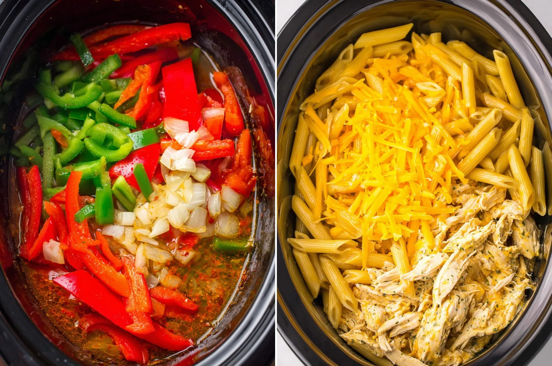 Crockpot Chicken Fajita Pasta 106 Crockpot Chicken Fajita Pasta