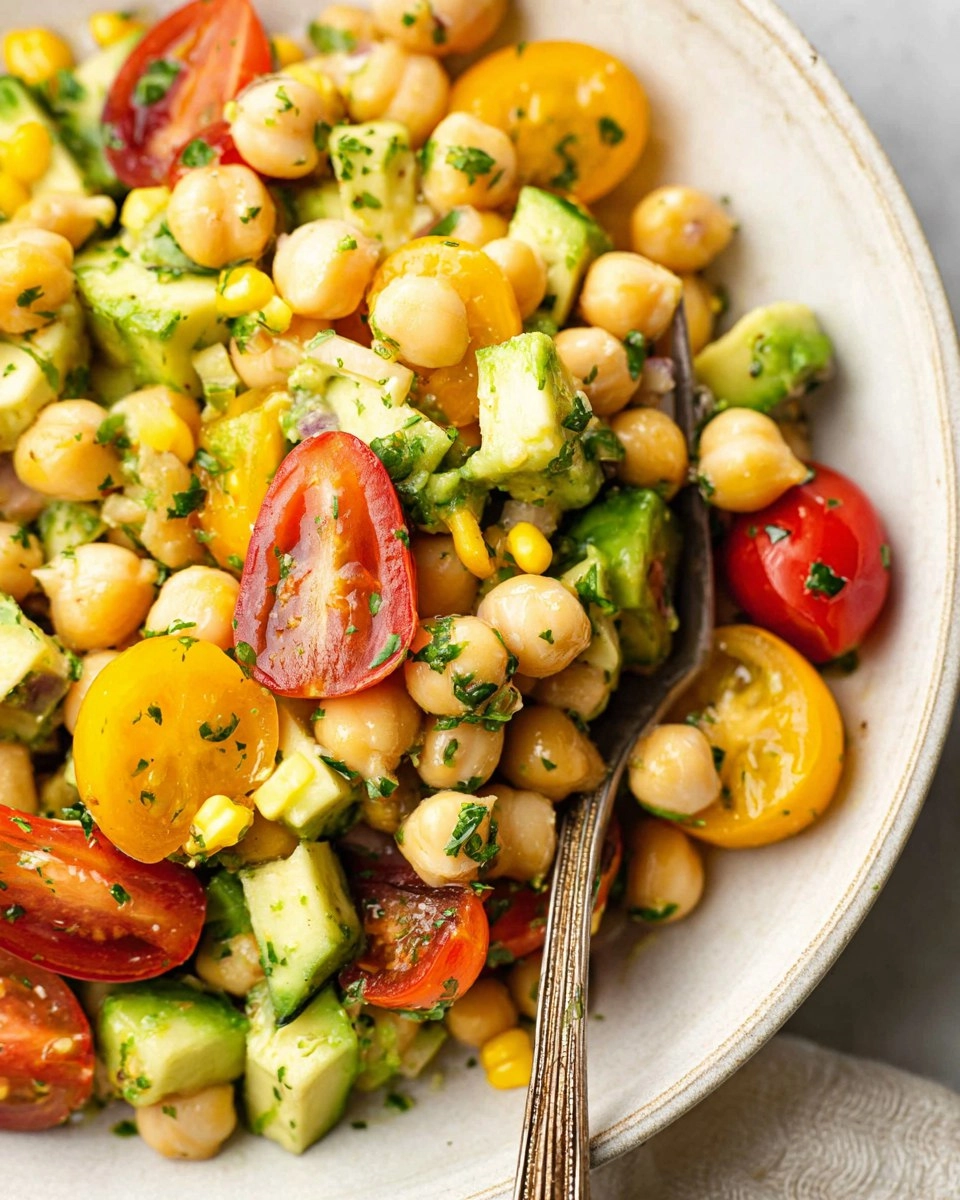 Easy Chickpea Salad
