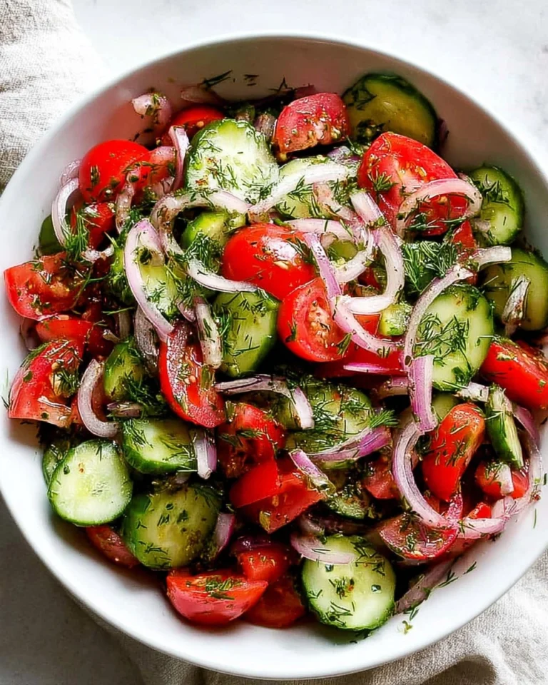 Easy-Cucumber-Tomato-Dill-Salad-Recipe