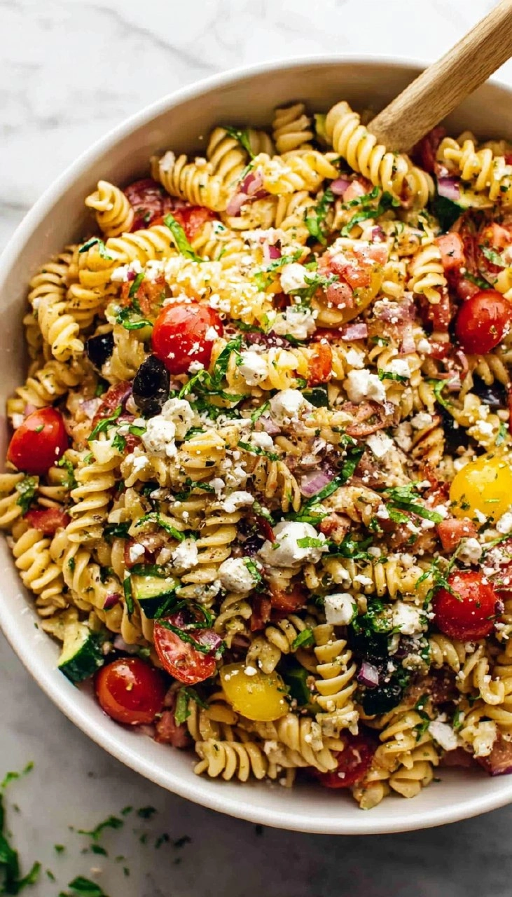 Easy Summer Pasta Salad (4 Ingredients) 110 Easy Summer Pasta Salad (4 Ingredients)