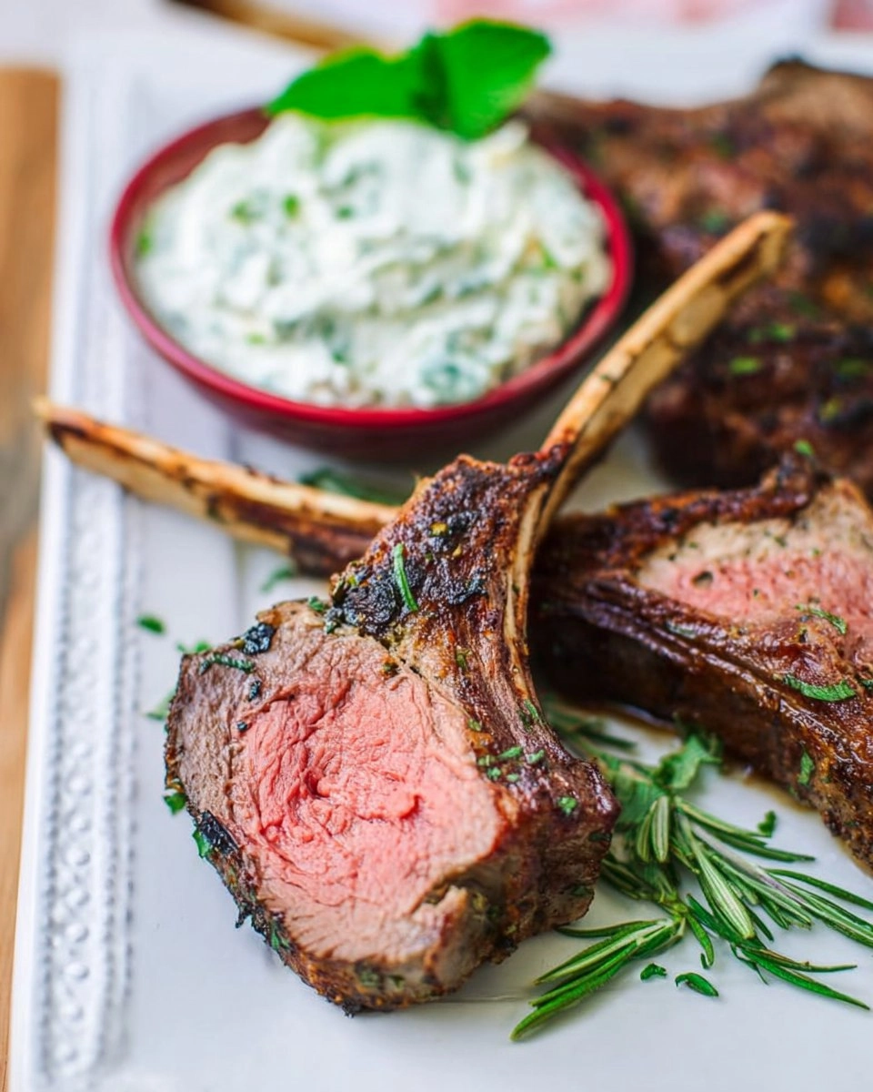 Garlic & Herb Crusted Lamb Chops (Easter Centerpiece) 105 Garlic & Herb Crusted Lamb Chops (Easter Centerpiece)