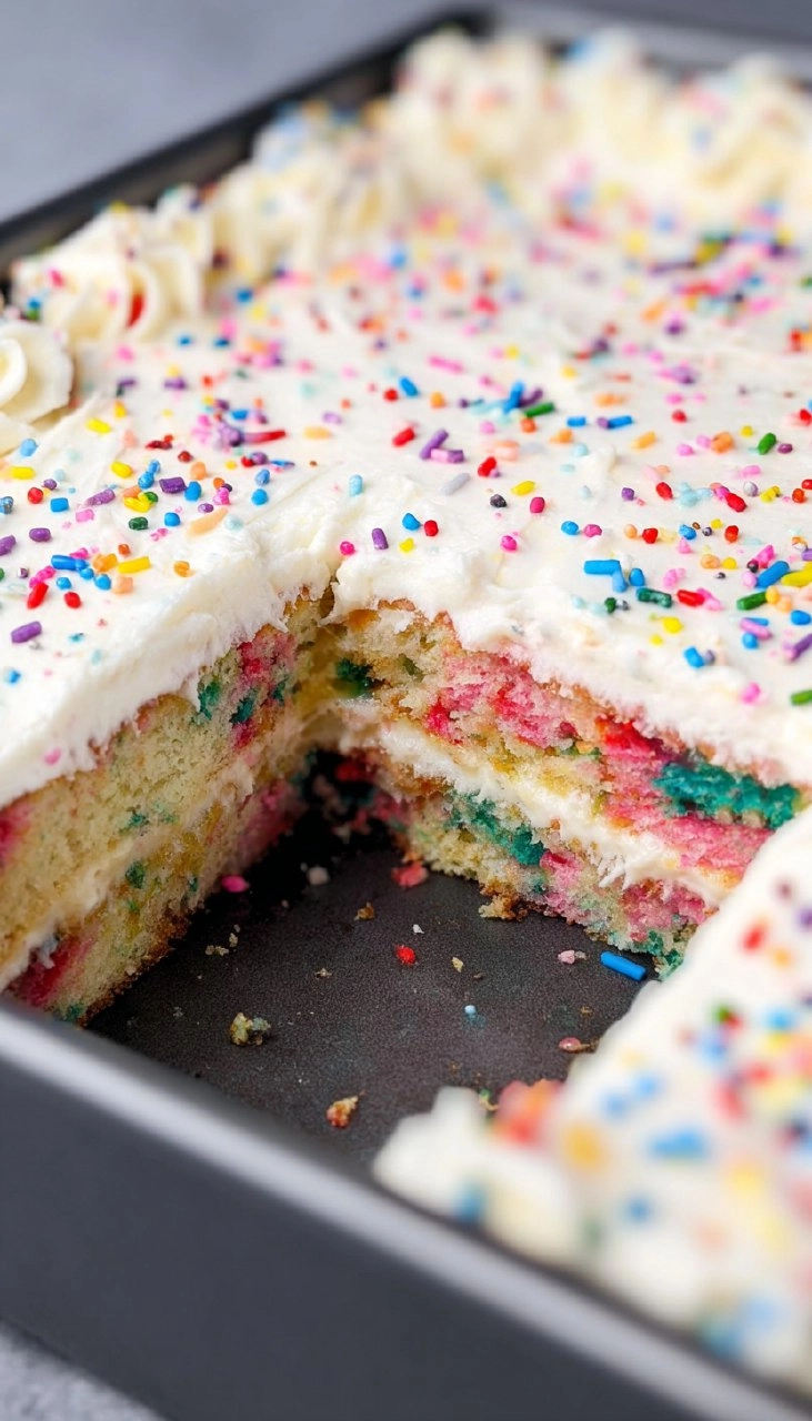 Homemade Funfetti Cake 125 Homemade Funfetti Cake