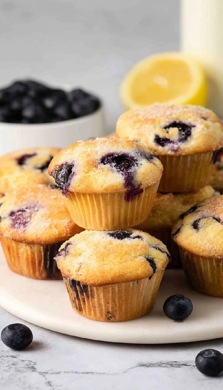 Lemon Blueberry Muffins