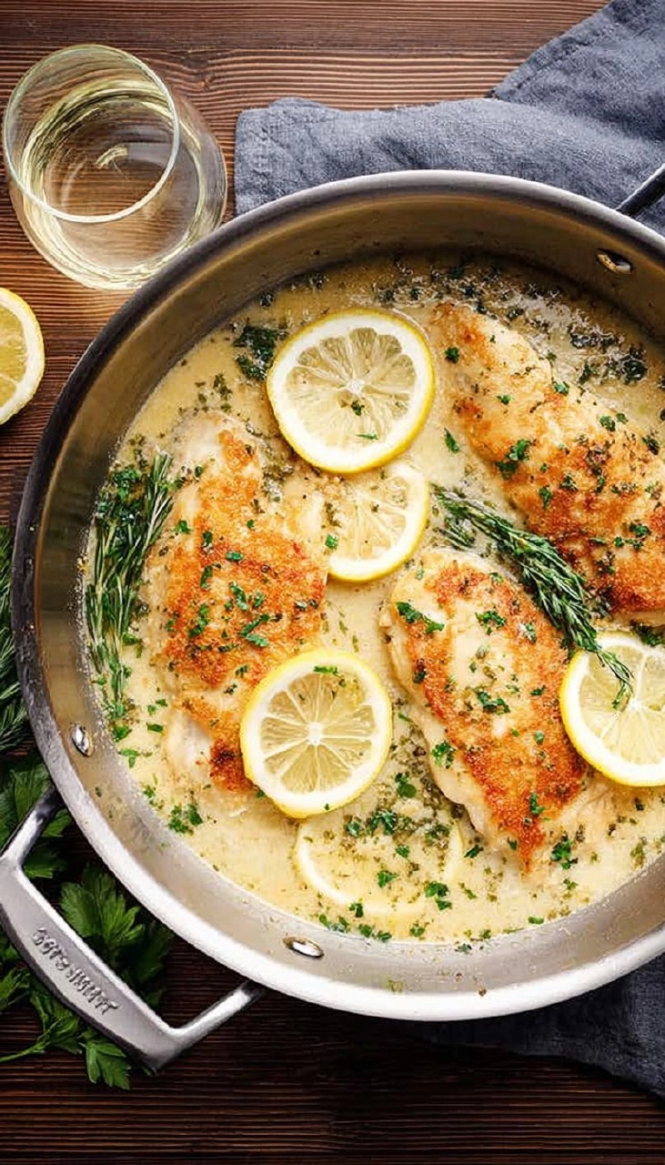 Lemon Parmesan Chicken