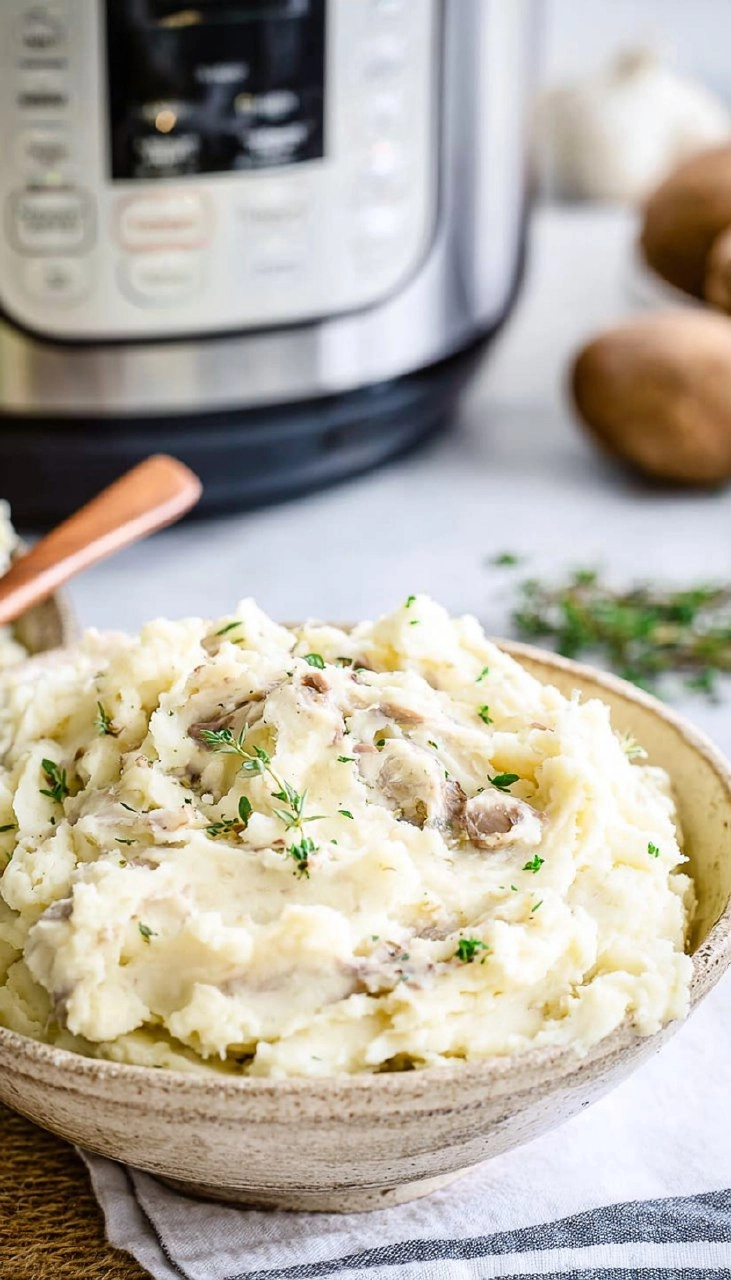 Make Ahead Crockpot Mashed Potatoes