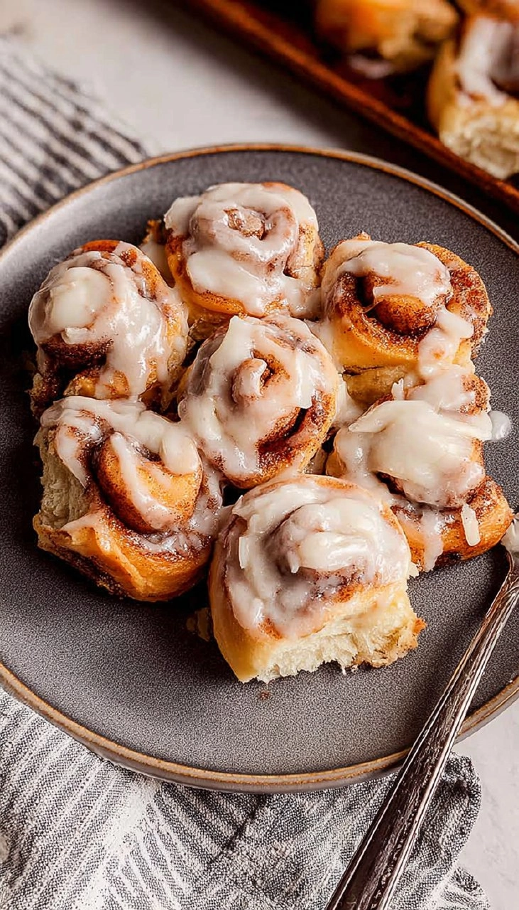 Mini Cinnamon Rolls (Pillowy Soft) 182 Mini Cinnamon Rolls (Pillowy Soft)