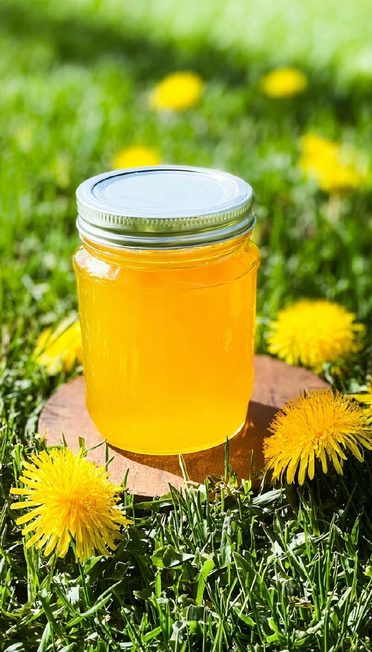 Mom's Dandelion Jelly (Spring Foraging) 95 Mom's Dandelion Jelly (Spring Foraging)