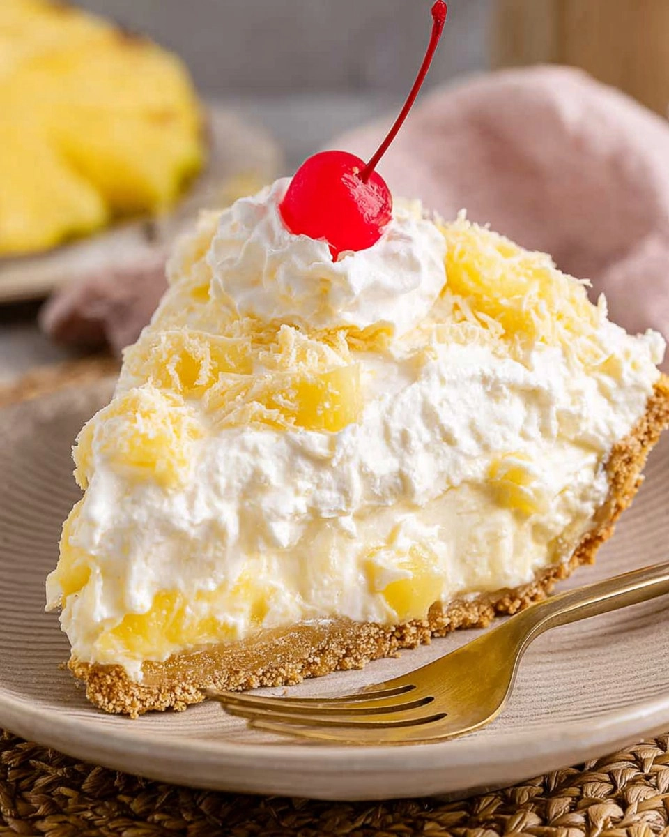 No Bake Pineapple Pie