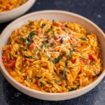 One Pot Creamy Tomato Orzo 148 One-Pot-Creamy-Tomato-Orzo-Recipe