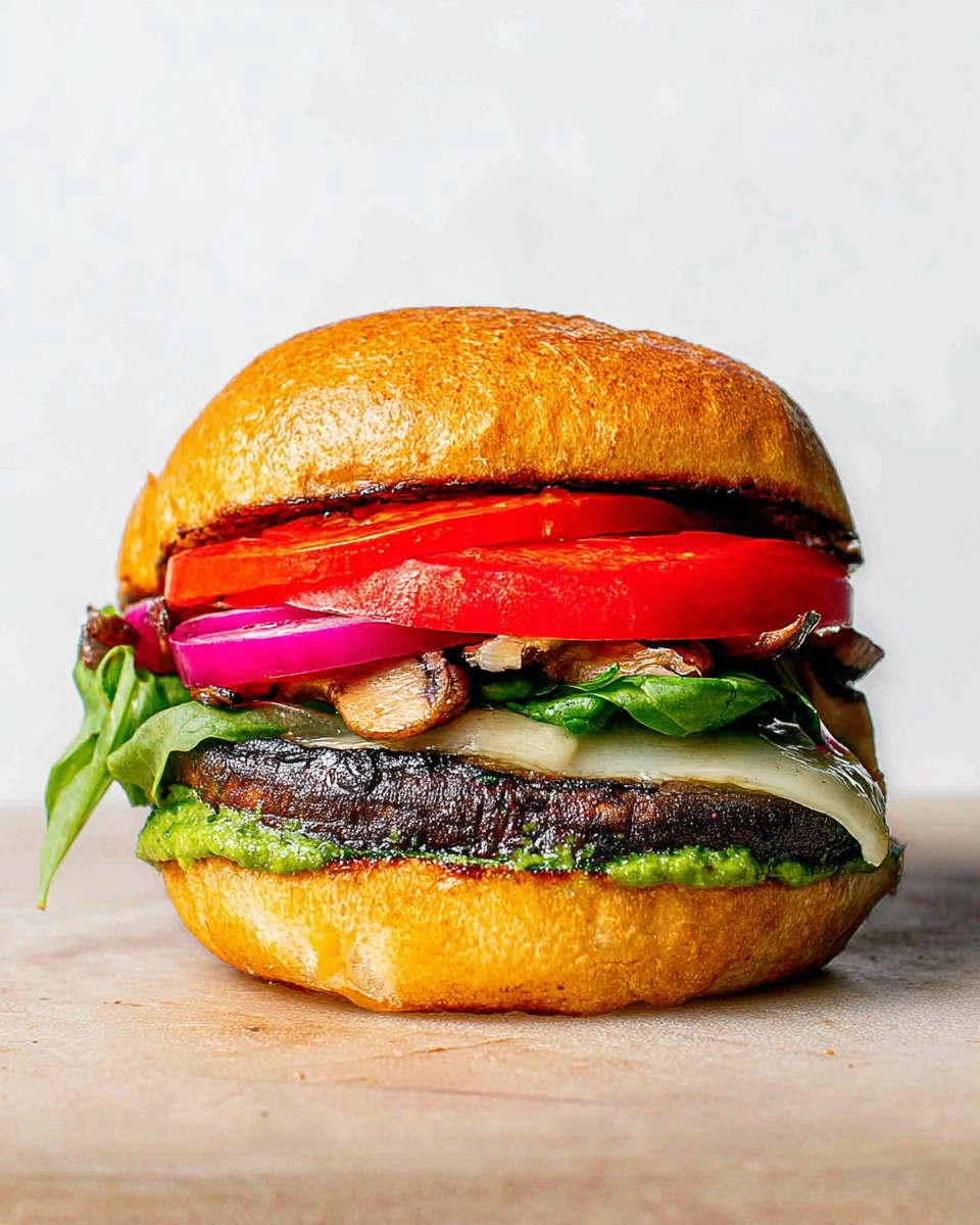 Portobello Mushroom Burgers
