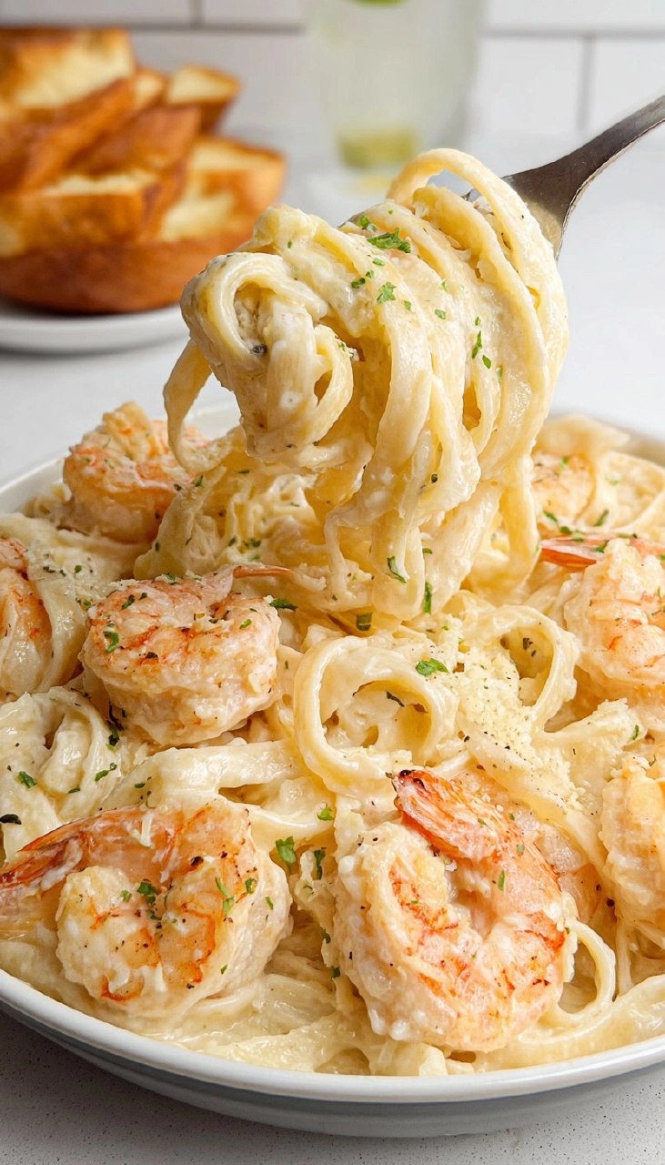 Shrimp Alfredo Pasta