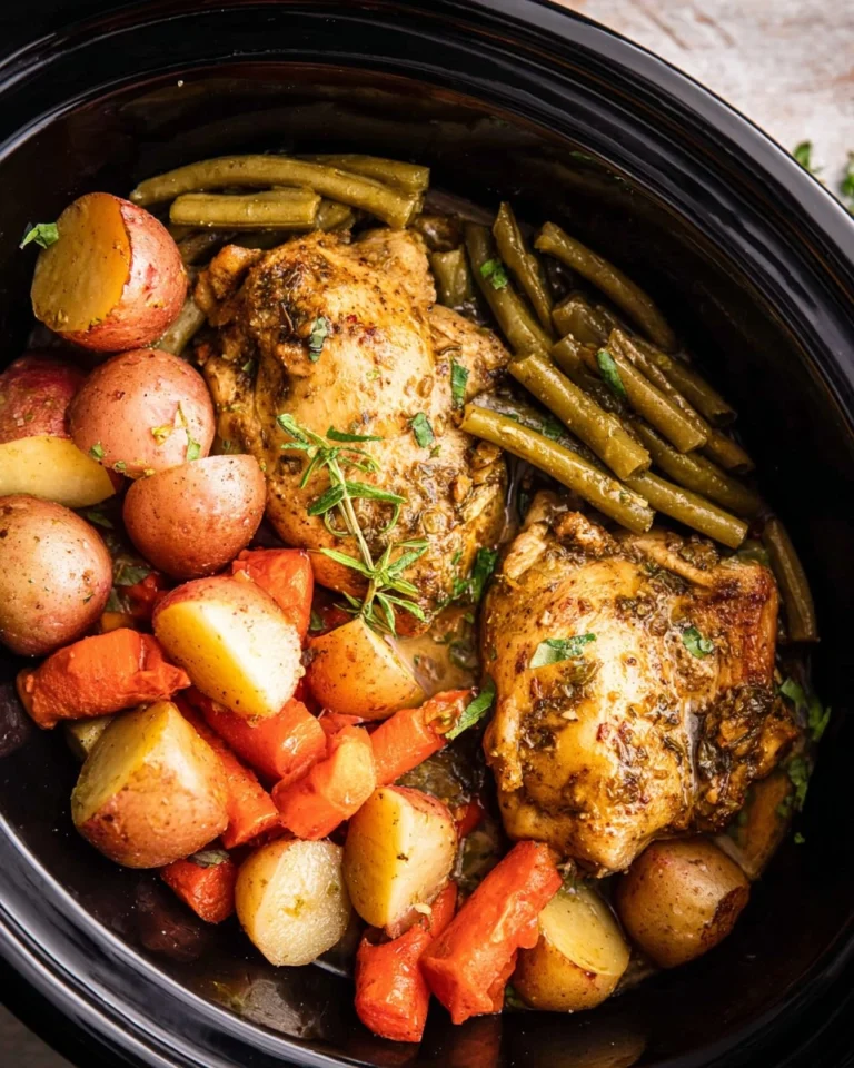 Slow-Cooker-Garlic-Butter-Chicken-and-Vegetables-Recipe