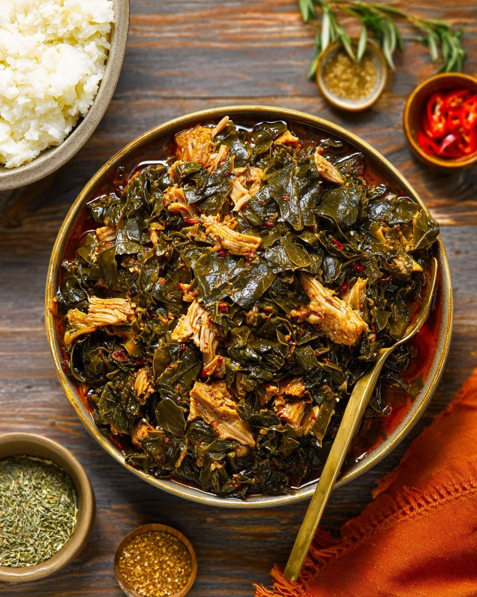 Slow-Simmered Smoky Southern Collard Greens