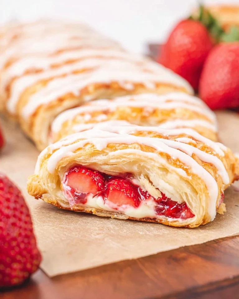 Strawberry-Cream-Cheese-Danish-Easy-Puff-Pastry-Breakfast-Pastry-Recipe