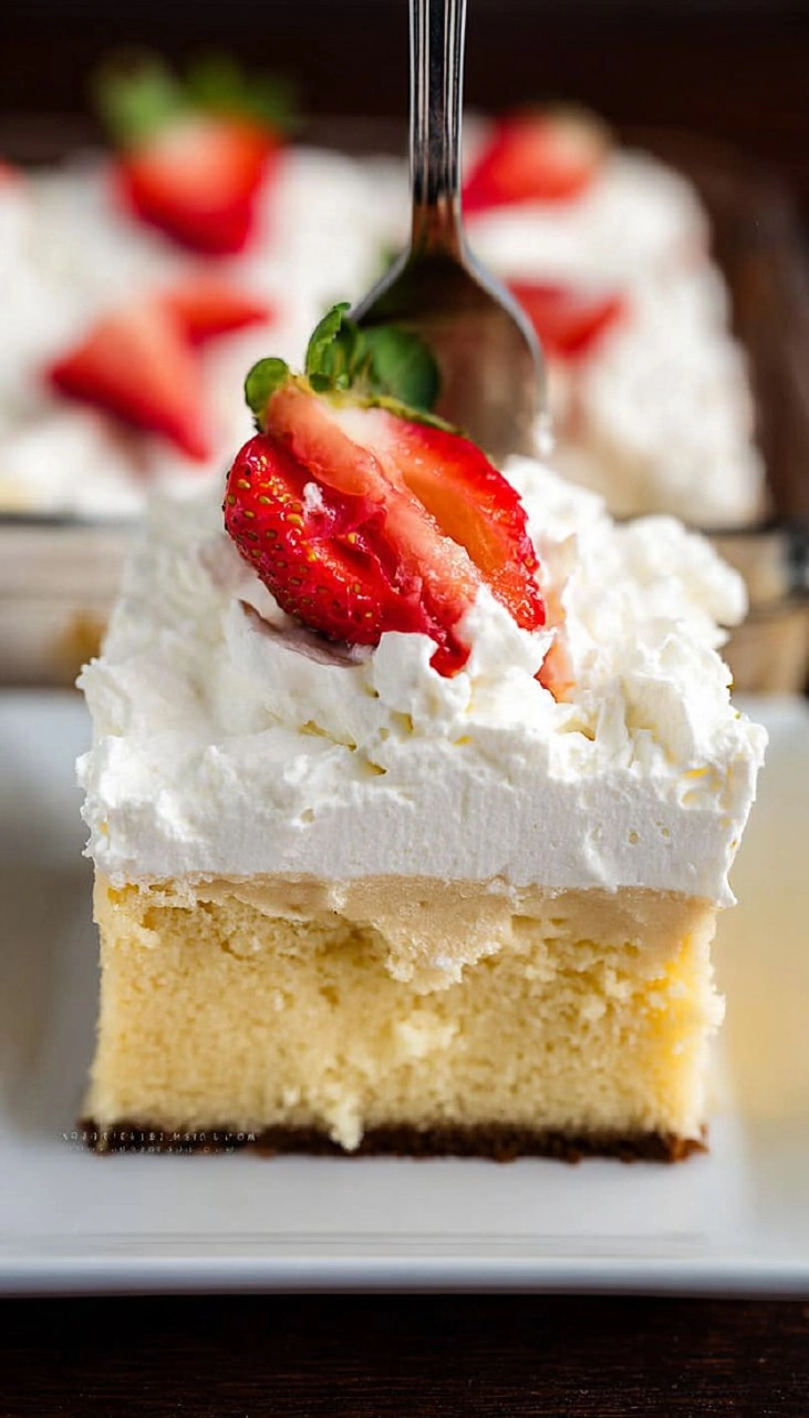 Tres Leches Cake | Authentic Mexican Three-Milk Celebration Dessert