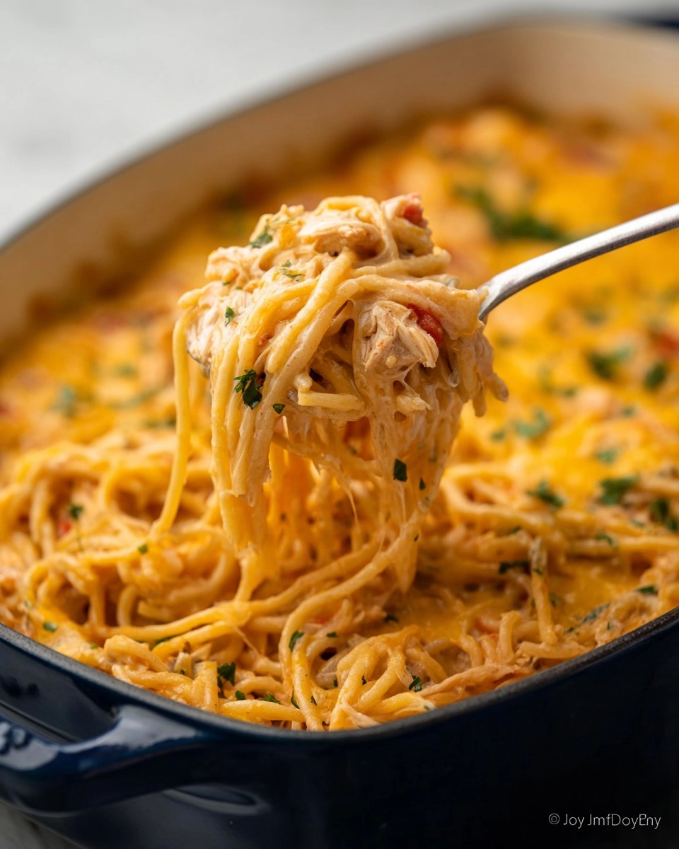 Chicken Spaghetti That Makes Dinner So Easy