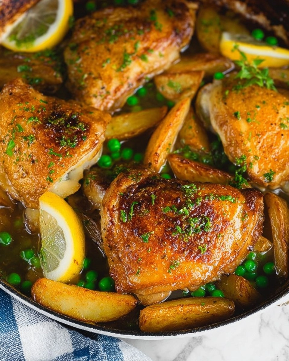 Chicken Vesuvio