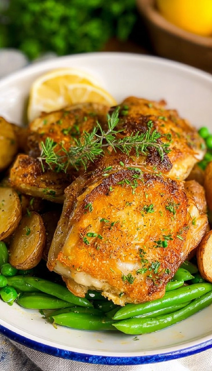 Chicken Vesuvio
